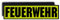 Copytec Rückenpatch Feuerwehr Abzeichen Freiwillige Firfighter Ehrenamt Rettung #33494
