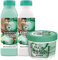 Garnier Fructis Hair Food Aloe Idratante, Kit con Shampoo, Balsamo e Maschera per Capelli da Normali a Secchi, Fino al 98% di Ingredienti di Origine Naturale, Senza Siliconi