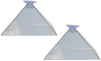 Arinda Support vidéo 3D hologramme pyramide pour smartphone