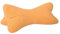 Dr.Berger – Ergonomisch geformtes Nackenstützkissen á ca. 40 x 18cm mit HCS - Kugelfaserfüllung und langlebigen Baumwoll-Bezug in senfgelb – Universalkissen für zu Hause und unterwegs auf Reisen