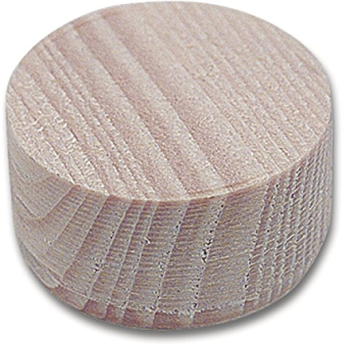 Jowe Querholzplättchen 35mm Fichte - Holzplättchen ideal fü Reparaturen in Holz - Holzscheiben zum Außbessern von Schraub- & Astlöchern - 180 Stück
