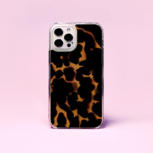 Brown Tortoiseshell Tortoise Print Phone Case/Cover Compatible with iPhone 11 Pro Max Plastic