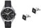 Emporio Armani Watch AR11542 Manschettenknöpfe für Männer Edelstahl Manschettenknöpfe, Länge: 15mm, Breite: 15mm, Höhe: 2.7mm, EGS2997040