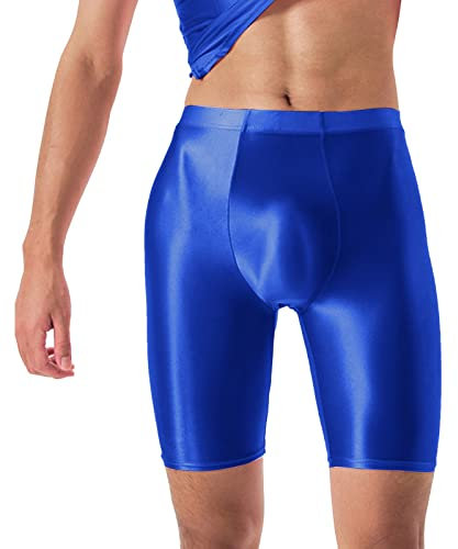 Caxndycing Leggings da uomo in pelle sintetica metallizzata, leggings in pelle nera laccata, con chiusura lampo, effetto lattice laccato, in similpelle lucida, pantaloni Zipped Meggings in pelle, 06