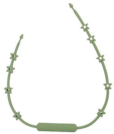 Cup Catcher, Spielzeug Sicherheitsgurte Trinkbecher Halteriemen für Kinderwagen Hochstuhl Autositz, aus Lebensmittelqualität Silikon, BPA-frei, 2er-Pack (Grün Seesterne)