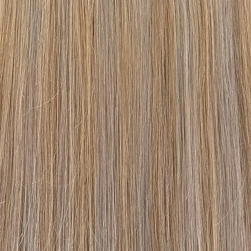GLOBAL EXTEND® Bonding-Extensions I 100% Echthaar I Double Drawn | Verschiedene Längen I Wiederverwendbar I Vielseitigkeit im Styling I Breite Farbauswahl (45 cm, 18/SW gesträhnt)