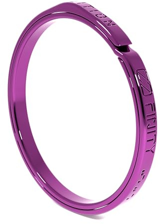0-FINITY® Titan Schlüsselanhänger Titan, Schlüsselbund, für Karabiner, Autoschlüssel, Organizer, EDC Ausrüstung, Zubehör, Schlüsselanhänger