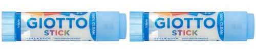 Giotto Stick colla 40g, 1 Pezzo (Confezione da 2)