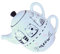 Ciieeo Set Teiera E Tazza A Forma Di Gatto Kit Teiera in Ceramica Set Teiera E Tazza Da Tè Kawaii Home Presenti