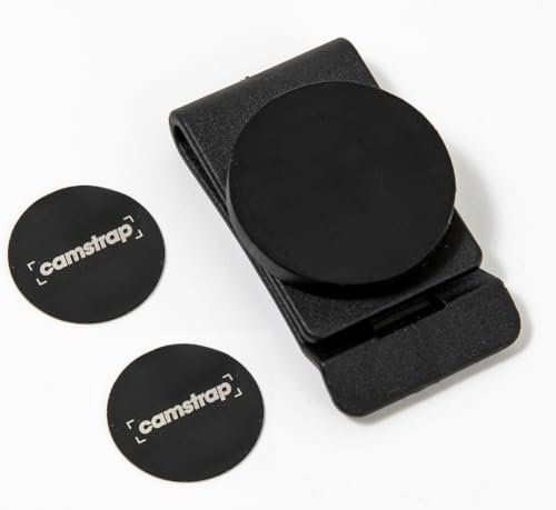 Clip Magnétique Camstrap pour ne Plus Perdre Son Cache-Objectif/Bouchons d'objectif Appareil Photo : Innovation breveté Compatible Tous appareils (Nikon, Canon, Sony, etc.)
