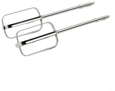 HEBEOT 2PCS Hand Mixer Beaters Stainless Steel Egg Beater Accessories For KENWOOD Handheld Egg Beater Accessories(Four sticks*2)