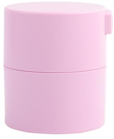 Mikinona Lash Extension Case Eyelash Storage Jar Dehumidifying Seal 3pcs Capacity for Travel