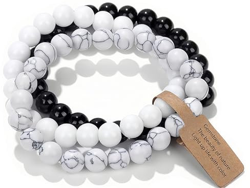 SAIBANGZI Natursteinperlen Heilsteine Armband