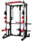 PH Fitness Power Rack mit Smith Machine - Squat Rack mit Klimmzugstange, Dip & Kabelzubehör - Robuster Power Cage für Krafttraining im Home Gym - Verstellbar, Langlebig & Vielseitig