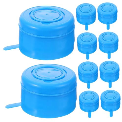 NAMOARLY 10stücke Wasserkrug Verschlussdeckel Ersatz Kappen Für Wasserflaschen Auslaufsicher Wiederverwendbar Mit Flexiblen Material Und Einfacher Anwendung Für Lange Lebensdauer