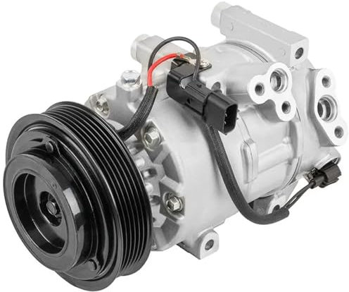 Compresor de Aire Acondicionado for Hyundai Accent, Kia Rio (2012, 2013, 2014, 2015, 2016, 2017): 977011R100, 97701-1R100, 977011W600, 97701-1W600(Orange)