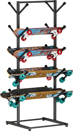 Tuohours Stehender Skateboard-Rack