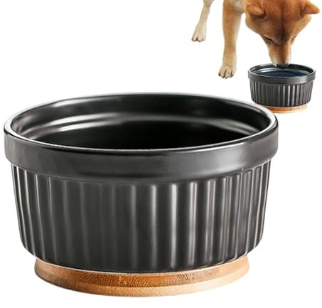 Electric Dog Water Dish - Thermostatic Heated Pet Bowl For Outdoor Use, Ceramic Winter Feeder | Auto-Warming Water Dish For Dogs, Wildlife, Barn Pets, Cold Climate Hydration Plate For Backyard