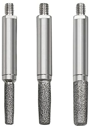 YUOIUX Kettensägenschärfer, zylindrischer Frässtift, 4/4,8/5,5 mm, Schleifkopf, Kettenschärfer, Steinfeile, Schleifwerkzeuge