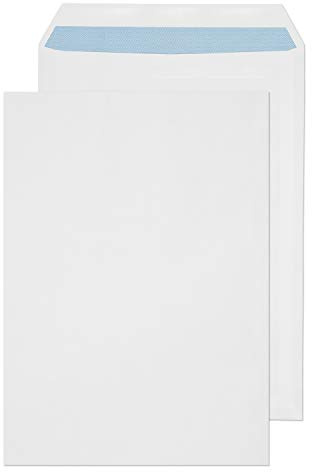 Blake Everyday | Briefumschläge C4 (324 x 229 mm) | 100 Stück | 90 g/m² | PEFC-zertifiziert | selbstklebend Weiße Umschläge | Bürobedarf | Geschäftsumschläge/Briefumschläg/Kuvert Weiß (12891/100 PR)