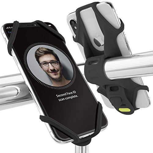 Bone Sport Smartphone Halter Fahrrad Bike Tie 2 Schwarz