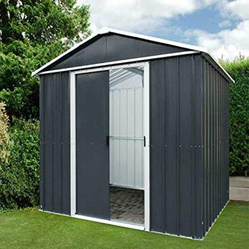 Yardmaster Castleton 6x7 Apex Metal Garden Shed - Assembly Service Available