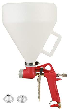 Ausla Hopper Spray Gun, 6L Air Spray Gun, Multiple Functions for Ceiling Wall Texture, Drywall Render Plaster Painting, 3 Nozzles 0.16/0.24/0.31inch