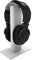Kanto H2W Premium Universal Headphone Stand with Curved Silicone Padding for On and Over Ear Headphones, White