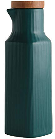 OnePine 300ml Distributeur d'huile d'olive, Bouteille pour Huile et vinaigre, Distributeur de condiment liquide en céramique