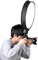 JTRHD Umbrella Softbox Soft Mini Flash Bounce Diffuser Cap for On Camera or Off Camera Flash for Photography Photo Studio (Color : Black, Size : 30cm)