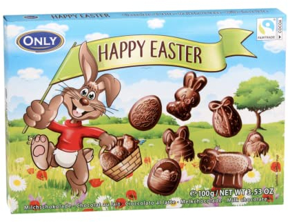Milk Chocolate Happy Easter Figures Gift Box - 100 g