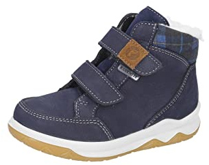RICOSTA Jungen Winterstiefel Luan,Kinder Boots,WMS:Mittel,lose Einlage, TEX,wasserdicht,Winterboots,Outdoor-Kinderschuhe,See (180),33 EU