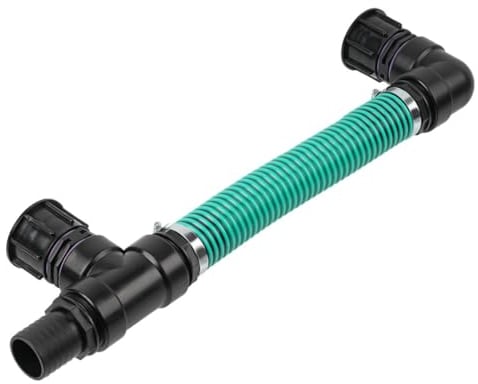 REKUBIK IBC Adapter S60x6-2 IBC nebeneinander Sparset Tankverbindung Schlauch Größe 50mm (2)