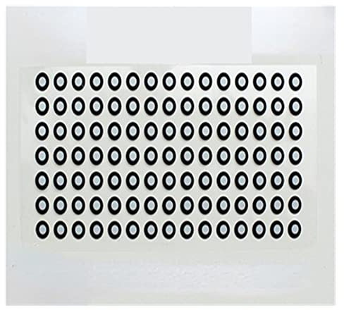ZHELLY 3D-Scanner-Markierungspositionierung Handgehaltener 3D-Scanner Magnetischer 3D-Markierungspunkt Klebepunkt-Reflektor-Markierungspunkt (Color : A, Size : 3mm x 6mm Viscosity)