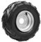 16x8-7 ATV- und Go-Kart-Offroad-Reifen, Universelle, Integrierte All-Terrain-Go-Cart-Reifen mit Nabe, Effektive Stoßdämpfungsreifen, Schwere UTV-Reifen mit 14,2 Zoll Durchmesser