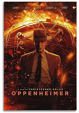 GLUC Oppenheimer Poster Klassisches Film- und Fernsehposter, Album, Poster, Teenagerzimmer, Wanddekoration, 20 x 30 cm, ungerahmt
