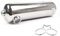 Echangeur De Chaleur Pour Piscine - 400 KBtu Acier Inoxydable Extérieur Chaudière À Bois, Piscine,Échangeur De Chaleur Pour Spa Applications, MF 400, Argent