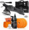 Poliermaschinen Set: chemicalworkz DA9 Pro Exzenter Poliermaschine + ADBL One-Step Politur + Royal Pads Polierpads + Zubehör - Auto Lack Politur, Kratzer entfernen, Aufbereitung | 8-teilig