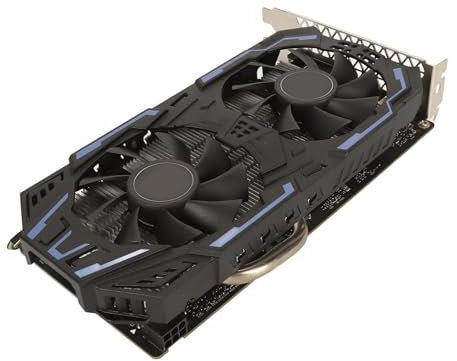 Asixxsix GTX 1060-Grafikkarte, GDDR5 192 Bit 8008 MHz Speicherfrequenz, 4K HDR-Technologie, Dual-Fan-Kühlung, Kompatibel mit GTX 1060 Gaming (GTX 1060 3GB)