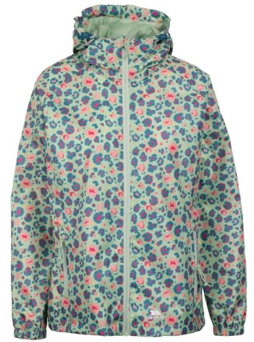 Trespass Womens Packaway Jacket Indulge Light Sage Print in Size - 20