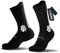 BRISIRA 3 Paar Bambus Kompressionssocken Herren&Damen,Kompressionsstrümpfe mit Fersenpolster, Anti-Blasen-Socken,Laufsocken,Wandersocken mit Belüftungsnetz und Fußgewölbeunterstützung, Größe 35-51