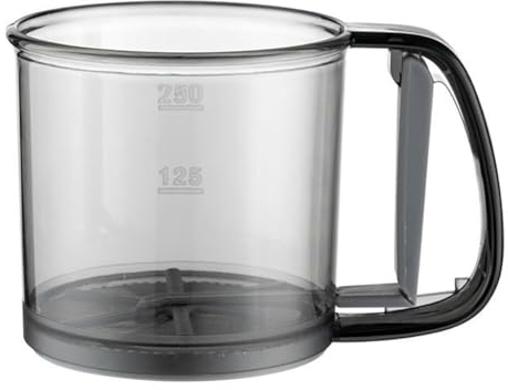 Flour Sifter, Flour Sifter for Baking Fine Mesh Sifting, Handheld Flour Sifter Crank Semi-automatic Flour Sieve Baking Sifter Flour for Baking Cakes and Spices and Sugar Kitchen Baking Tools