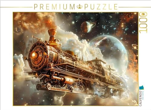 CALVENDO Puzzle EIN Motiv aus dem Kalender Steampunk im Weltall | 1000 Teile Lege-Größe 64 x 48 cm Foto-Puzzle für glückliche Stunden