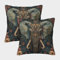 FPAKAKIIE Elefant 2er Set Kissen Bezug Kissenbezüge Dekokissen für Sofa Bett Garten Balkon kinderzimmer 45x45cm