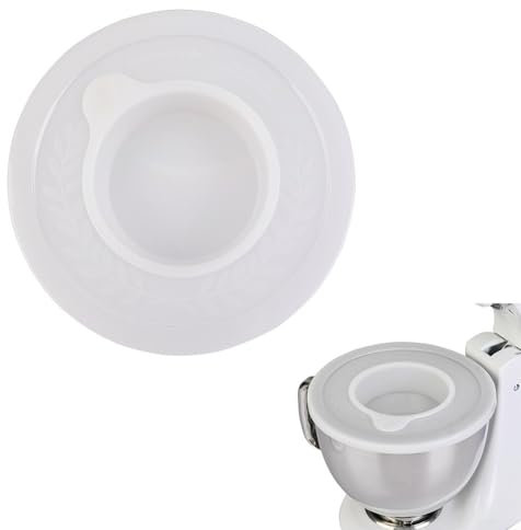 for HPLIVE Mixing Bowl Cover for Kitchenaid 4.5-5qt Food Processor Bowl Cover Splash Guard