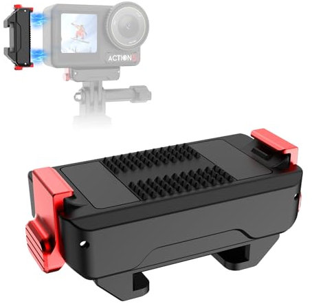 HAFOKO Osmo 360 Cold Shoe Expansion Kit Compatibility for DJI Osmo Action 5 Pro, Osmo Action 4, Osmo Action 3