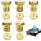 5 Gicleurs Gaz Butane Universel, Gicleur Butane pour Gazinière, Cuisinière et Plaque de Cuisson, Injecteur de Gaz Gicleur Bouteille Kit de Conversion, Bouteille Gicleur Brûleur 0,5/0,7/0,87/1,02 (5)