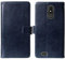 Cheshaoping Stand Custodia in PU Pelle Case Per BRONDI AMICO VERO 4G 5.7 Premium Portafoglio Guscio Protettiva Anti Urto e Graffi (Blu Scuro)