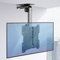 Soporte de techo para TV para pantallas planas de 17 a 37 pulgadas, soporte abatible ajustable de 0 a 90°, soporta hasta 20 kg