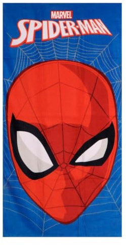 Handtuch aus Baumwolle für Kinder, Spiderman, für Bad und Strand, Baumwollhandtuch für Kinder, mit Design für den täglichen Gebrauch